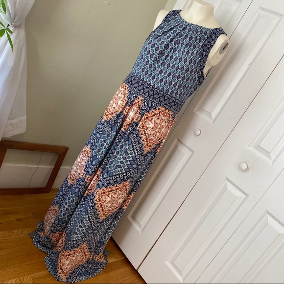 Wisp Dresses & Skirts - Wisp // Art Noveau Mandala Pattern Maxi Dress